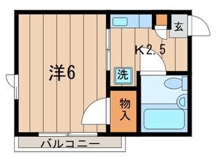 サンカ―レスの物件間取画像